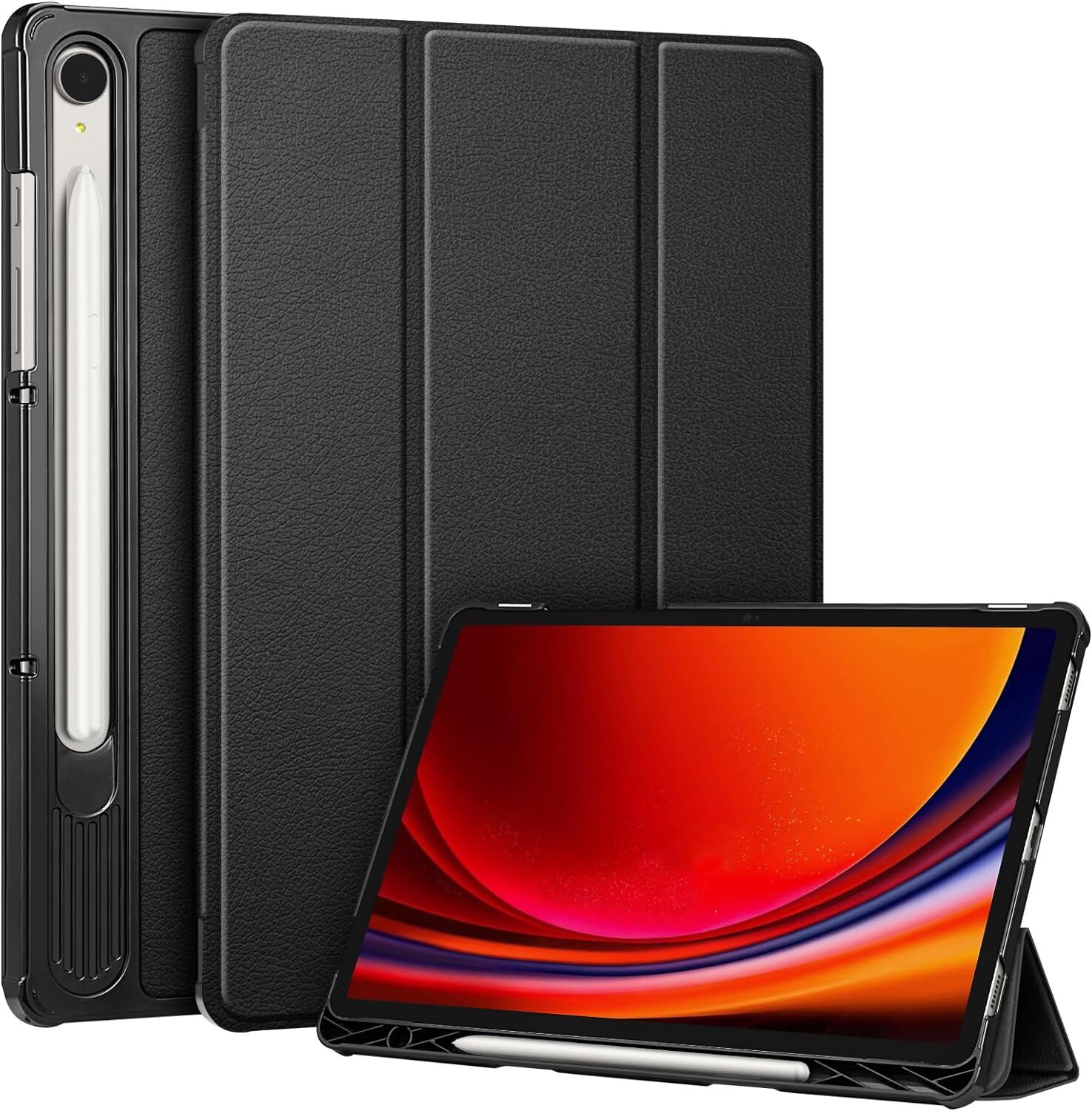 Slim Case for Samsung Galaxy Tab S9 11 Inch 2023 Tri-Fold Cover Auto Wake/Sleep