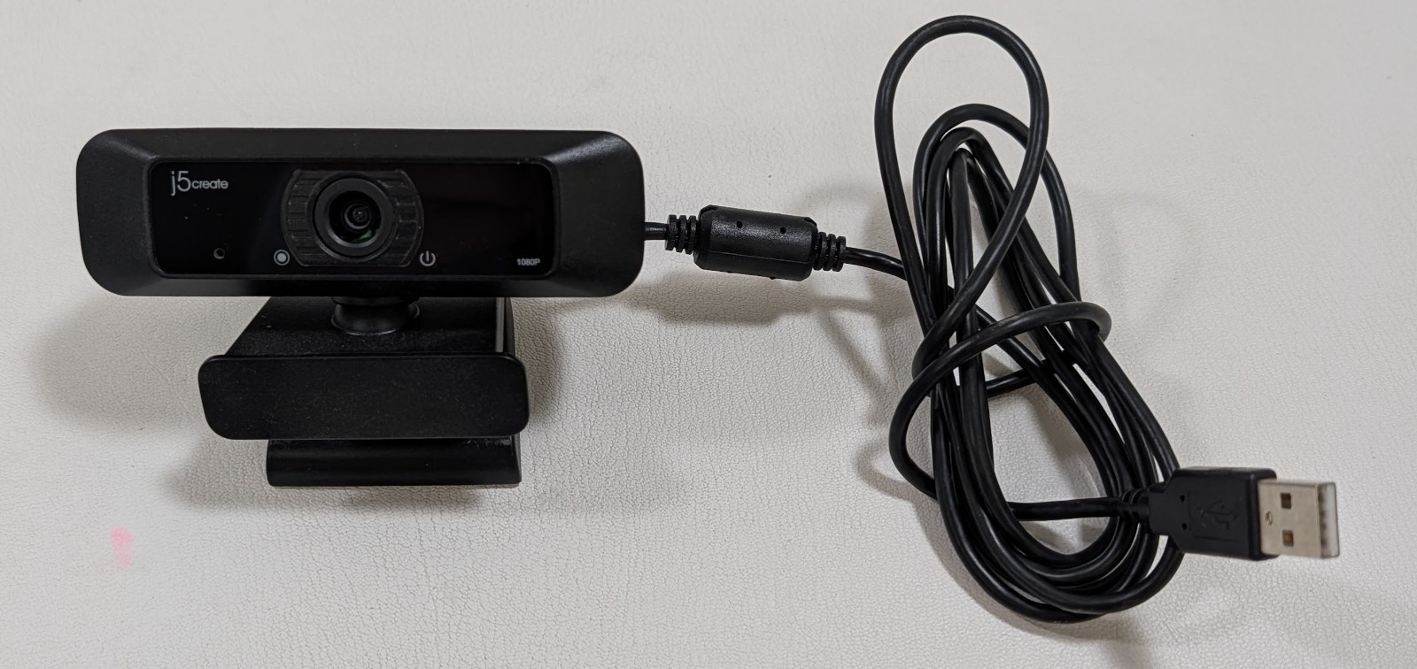 j5create USB HD Webcam JVCU100 with 360° Rotation Black