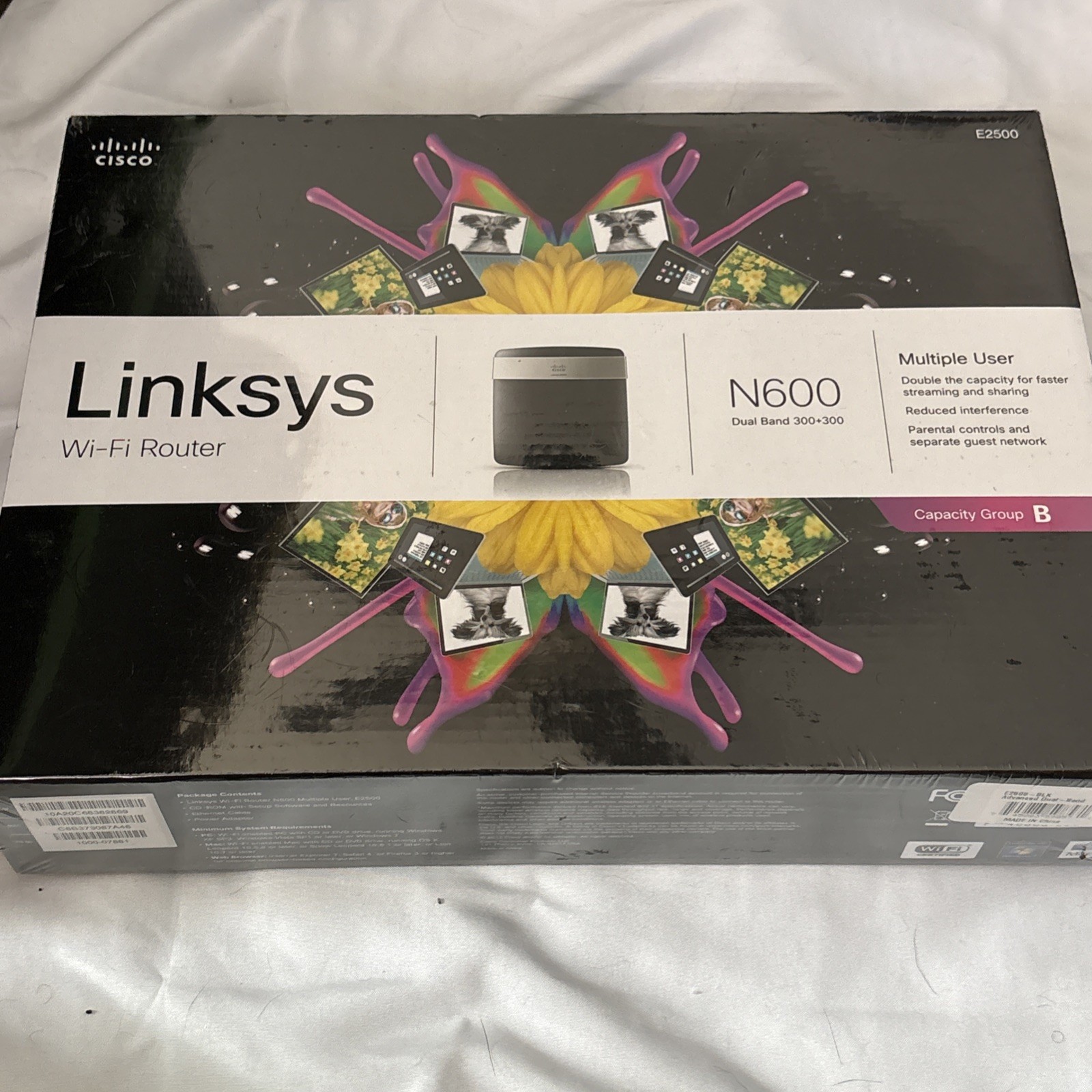 Linksys N600 New In Box Router