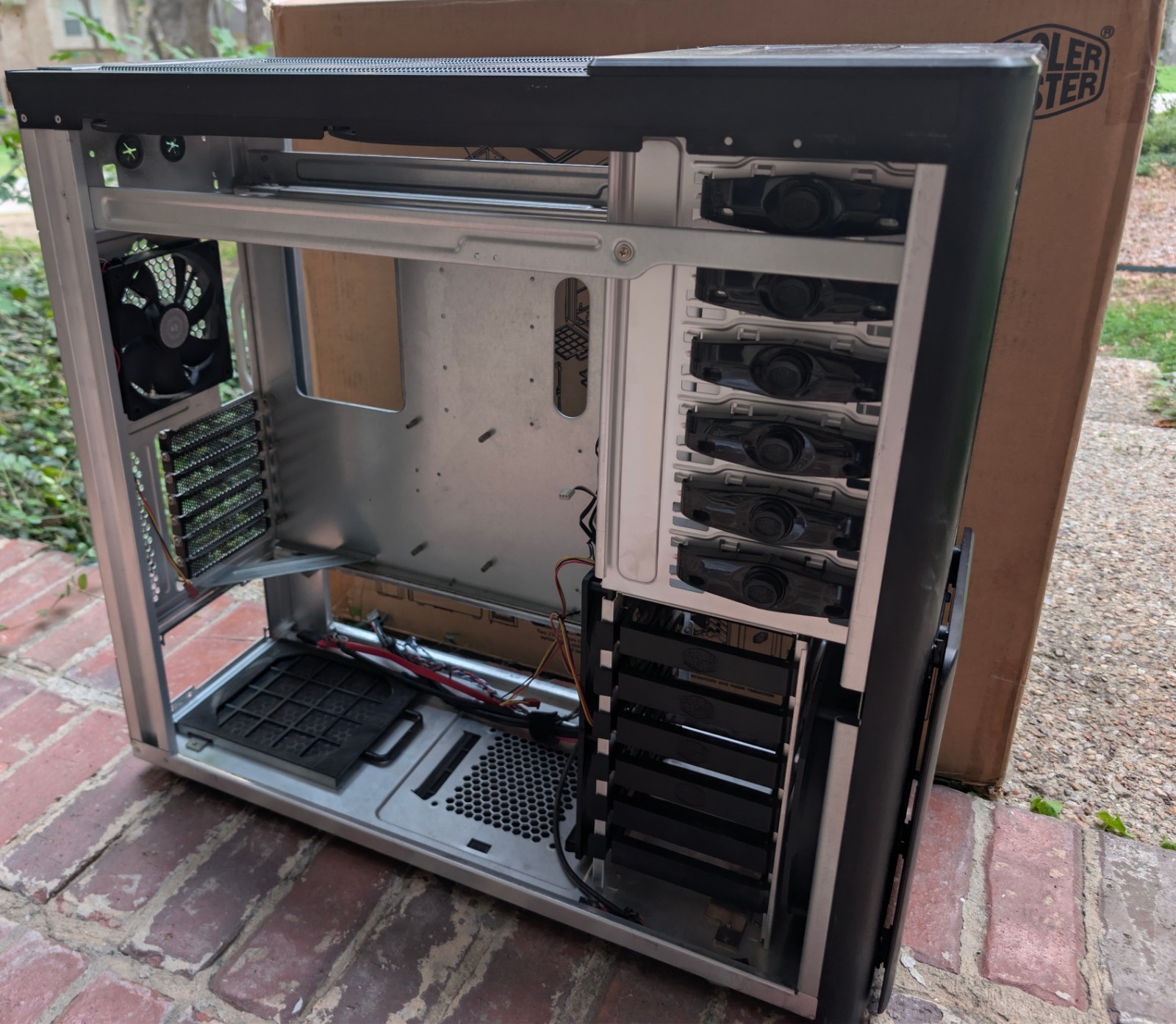 Cooler Master ATCS 840 Full Tower Computer Case Black Aluminum