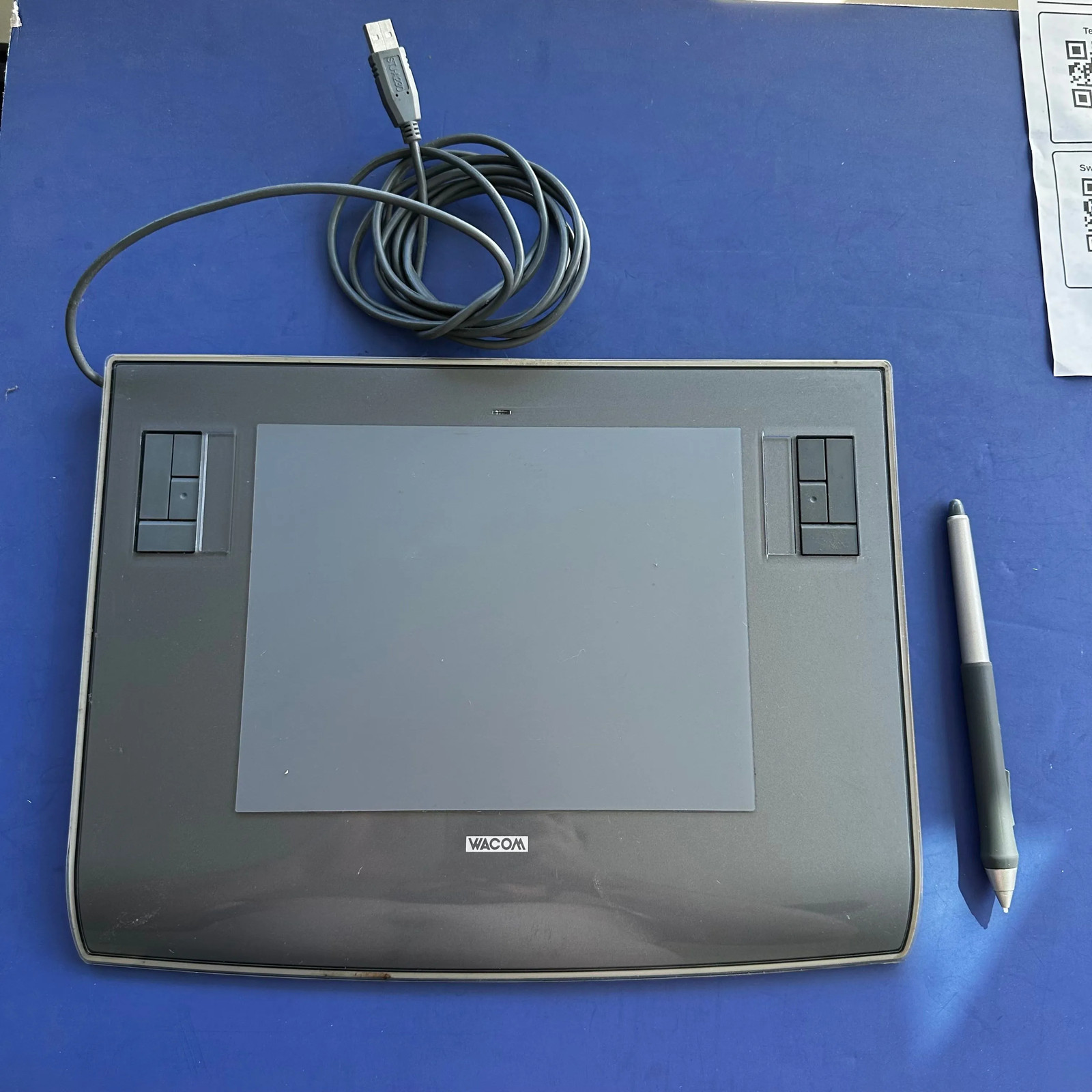 Wacom Intuos 3 PTZ-630/G 6x8 A5 USB Graphics Drawing Tablet Grip Pen