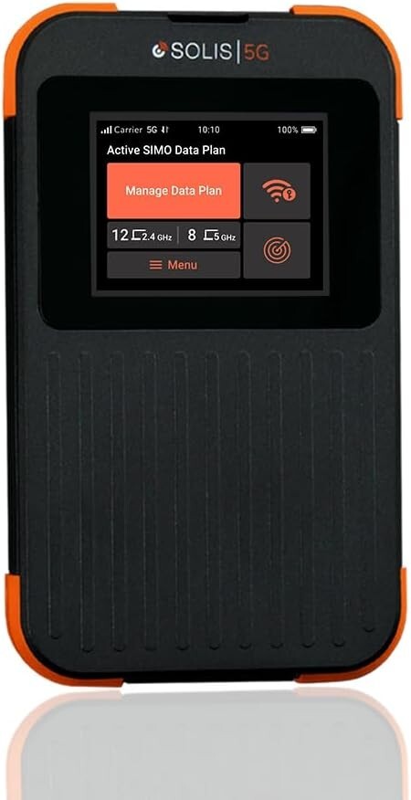 SIMO Solis 5G WiFi Mobile Hotspot for Travel (CPO/Refurbished)