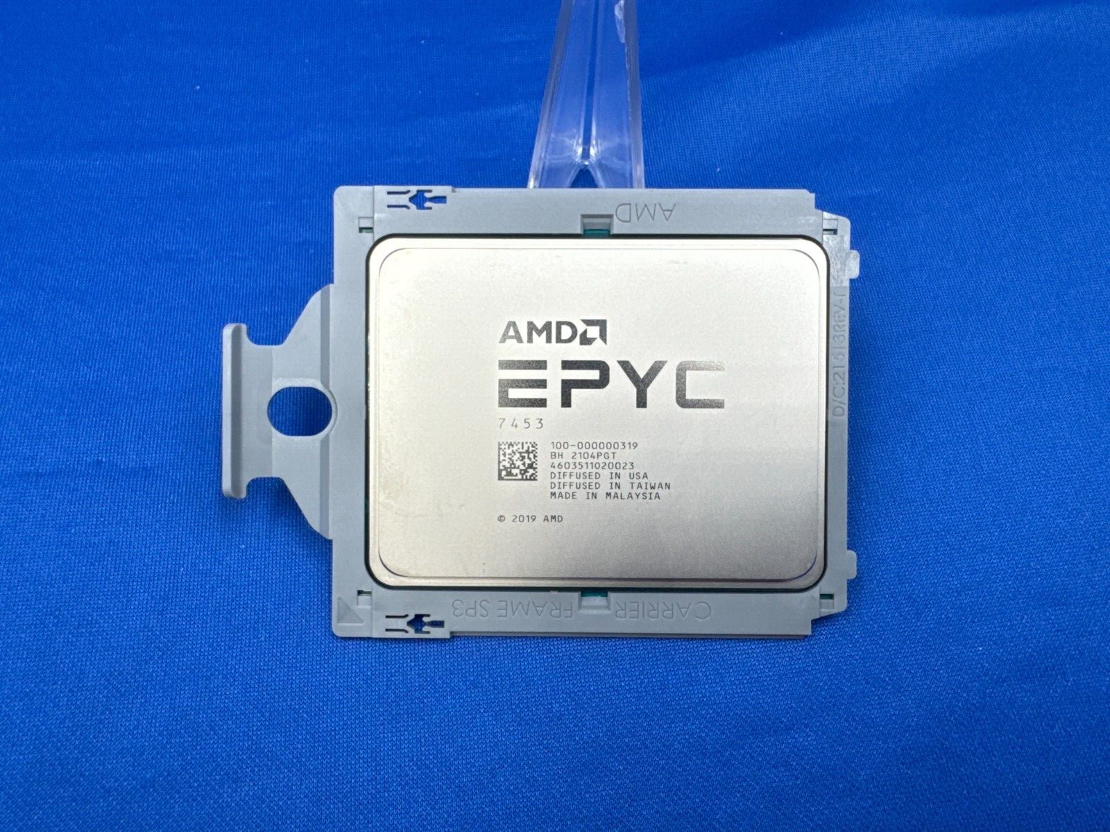 AMD EPYC 7453  28-Core 2.75GHz  64MB 225W SP3 Processor 100-000000319