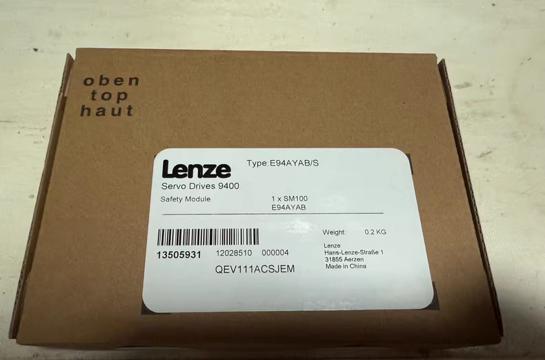 1 Pcs Brand New LENZE E94AYAB Safety Module Spot Goods Fast shipping DHL/Fedex