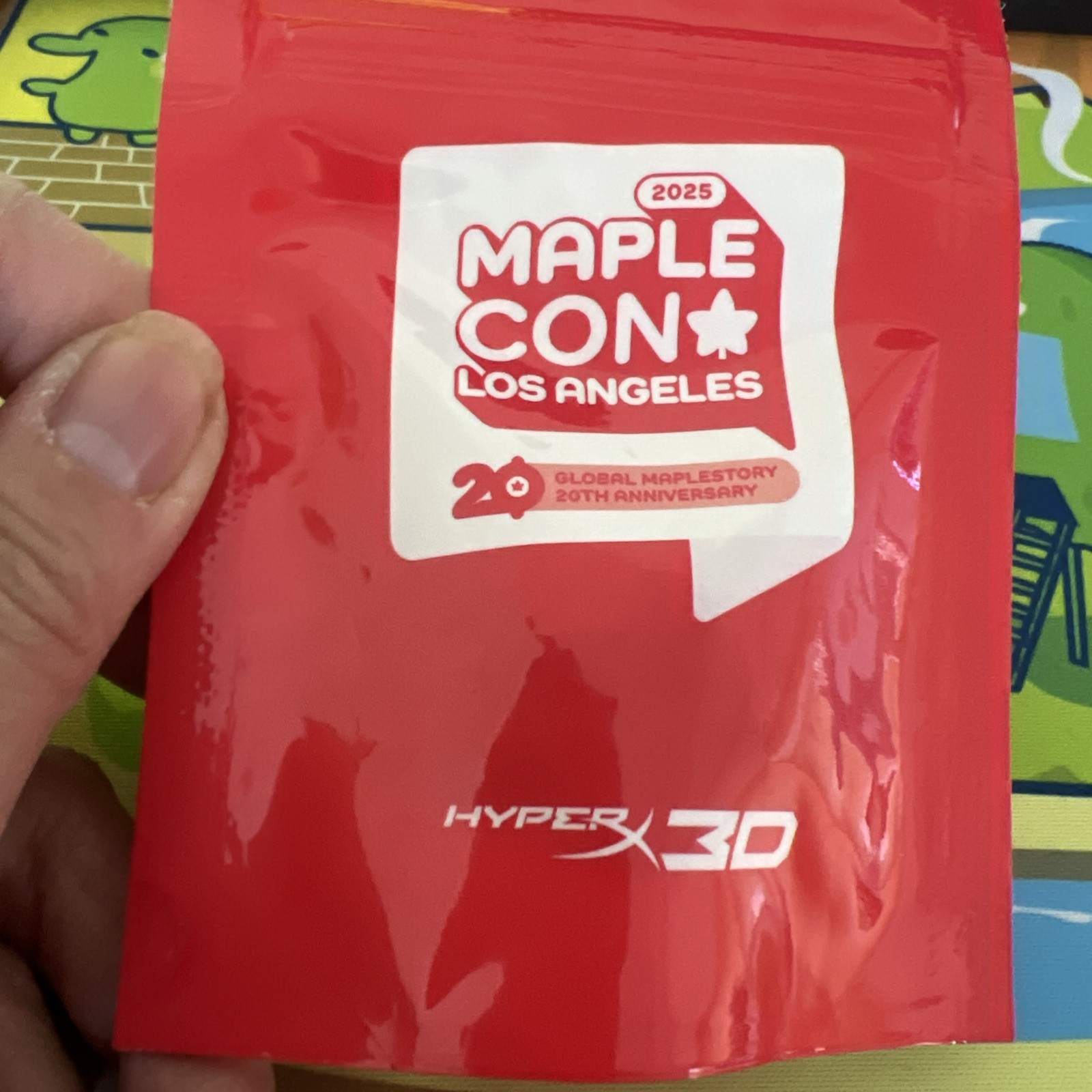 Maplestory MAPLECON LA 2025  EXCLUSIVE HyperX Zakum Keycap