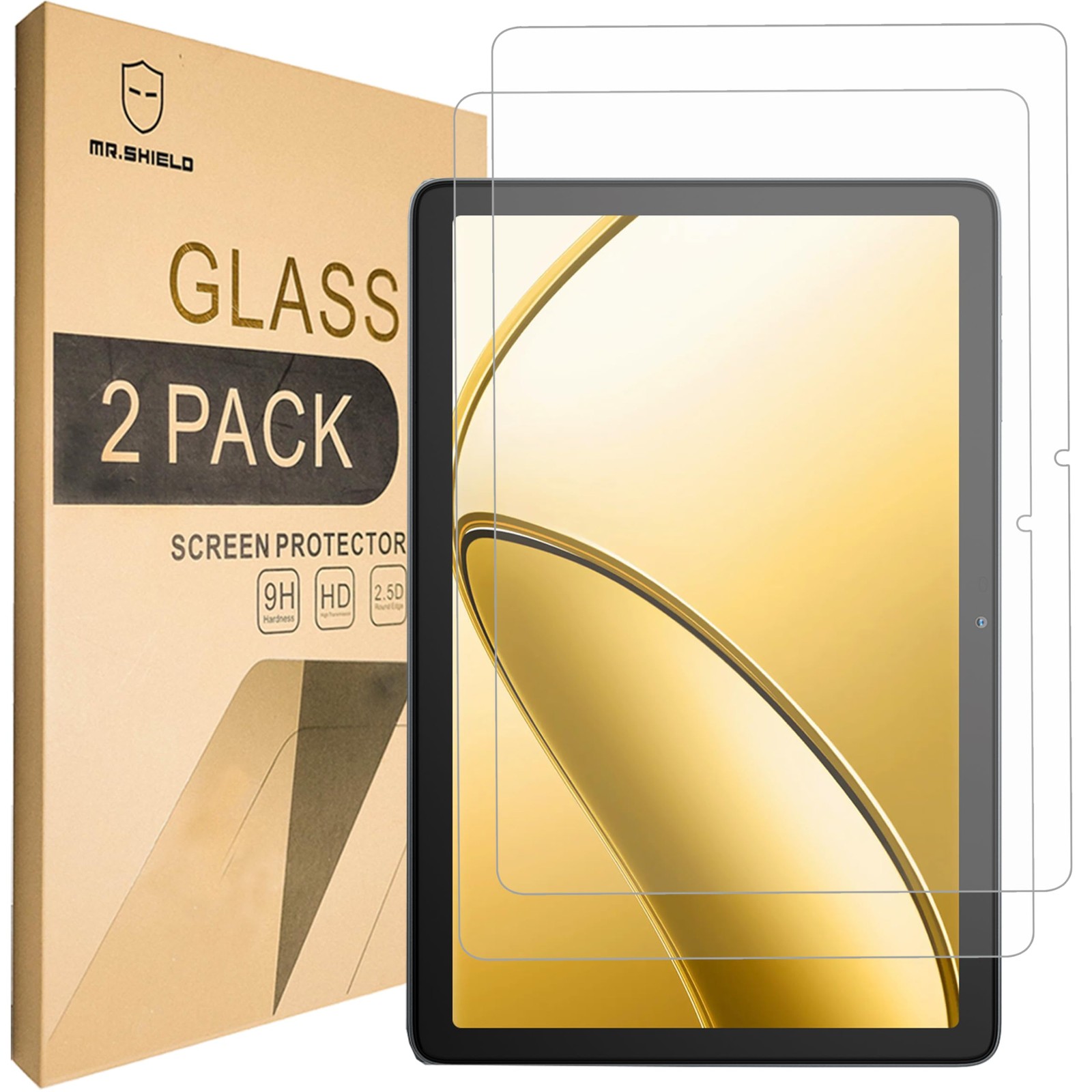 Mr.Shield Glass Screen Protector for Blackview Tab 60 10.1 Inch, clear
