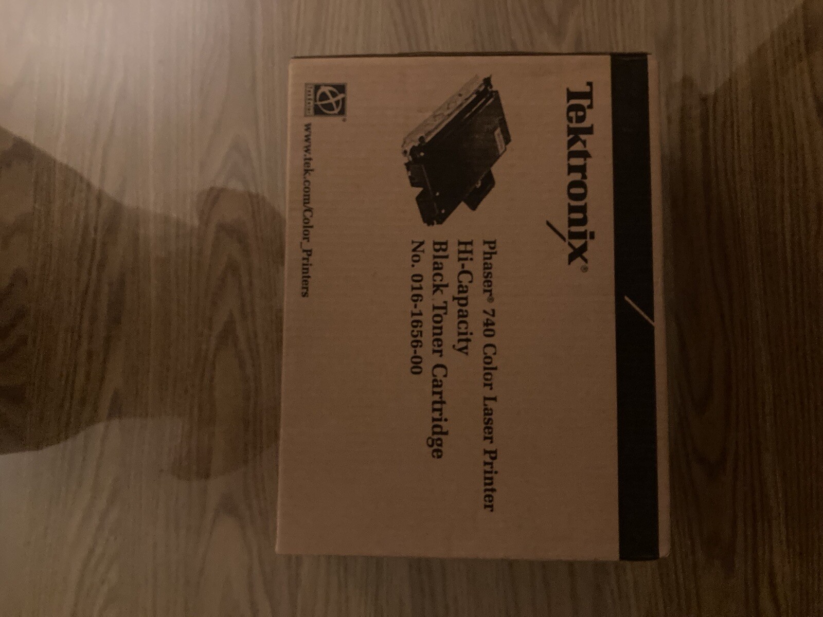 Tektronix Phaser 740 Color Laser Printer Cartridge. Hi-Capacity.  Black.