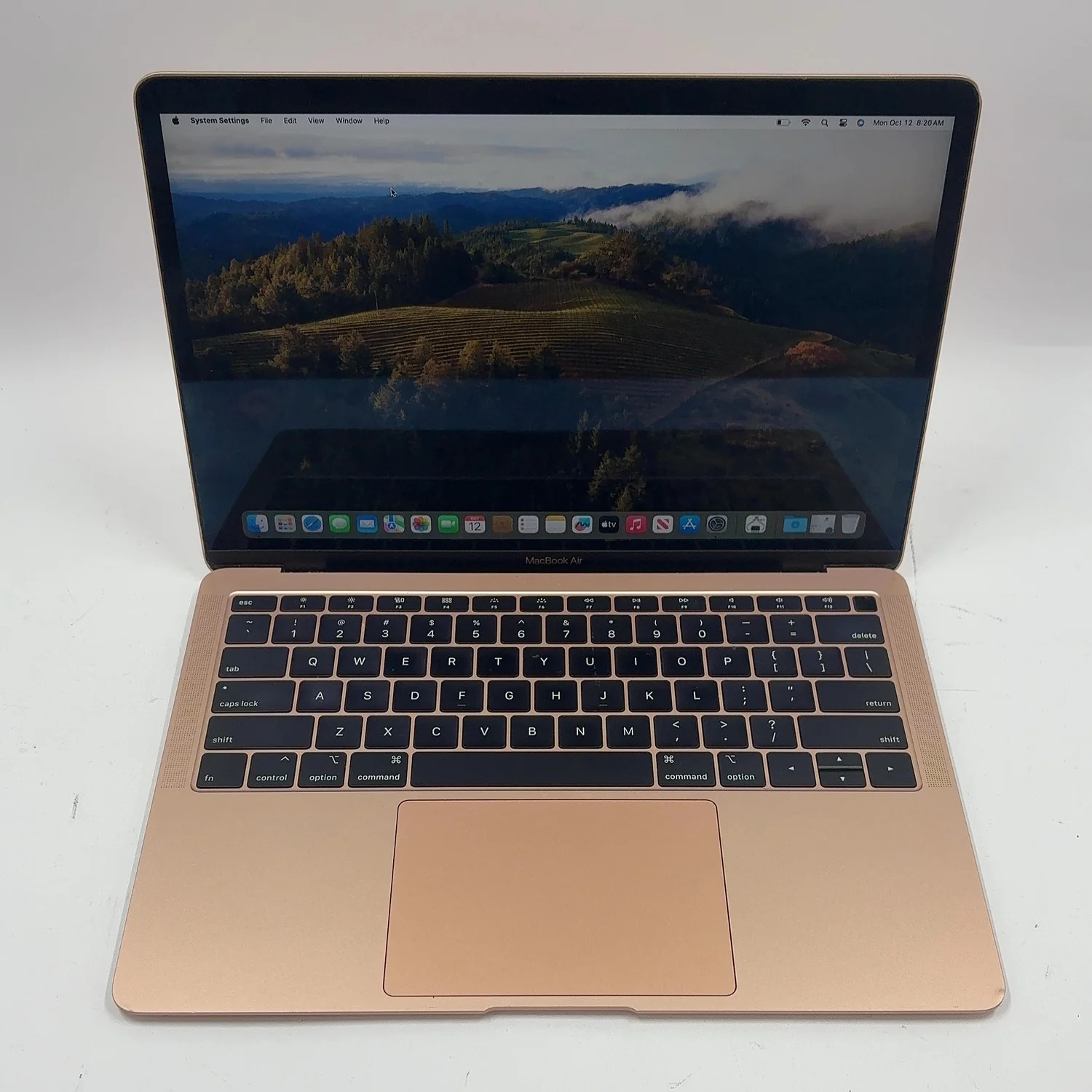 2018 Apple MacBook Air 13.3" i5 1.6GHz 8GB RAM 256GB SSD Gold A1932