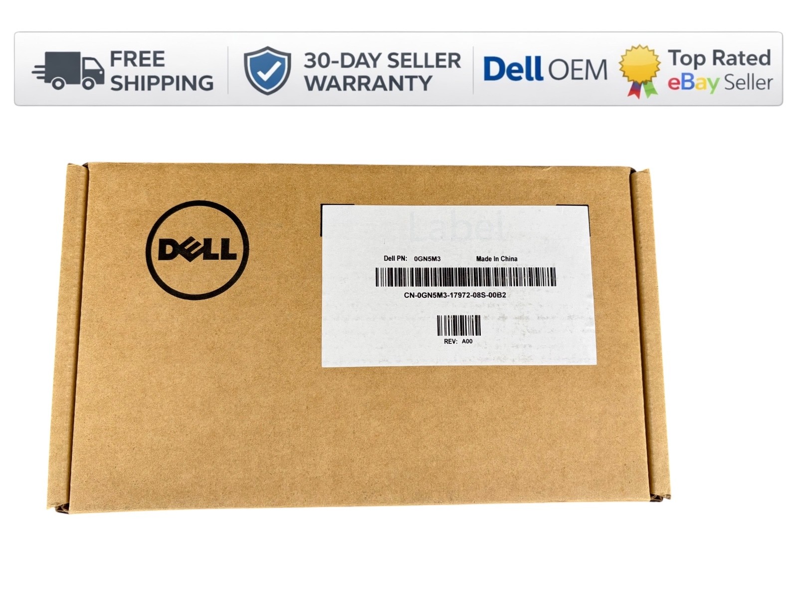 NEW SEALED Dell GN5M3 400W Reverse Airflow Power Supply DPS-400AB-25 C