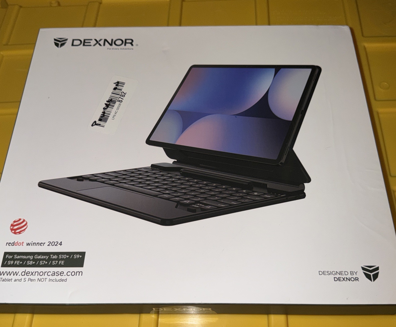 Dexnor for Samsung Galaxy Tab S10+ Plus/S9+ Plus/S9 FE+/S7 FE Keyboard 