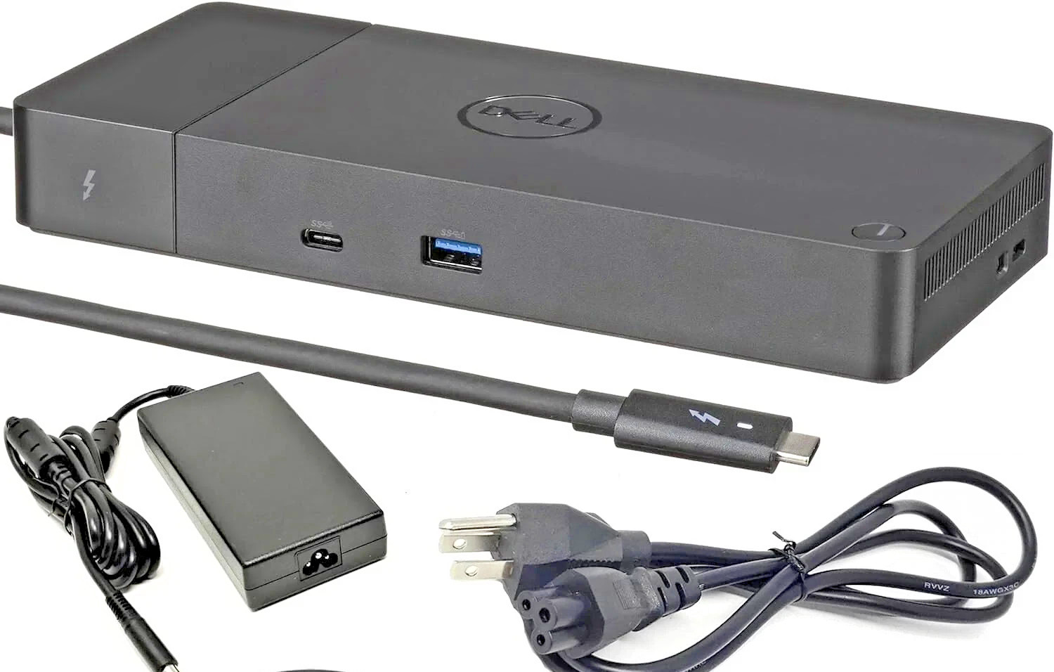Dell WD19TBS Thunderbolt 3 USB-C DisplayPort Docking Station 180w Power Adapter
