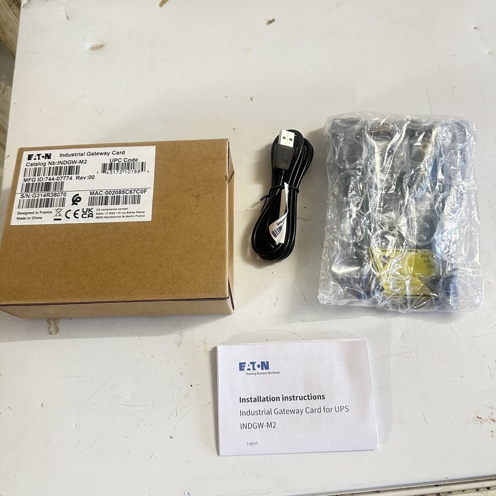 Eaton INDGW-M2 744-07774 | Industrial Gateway Card