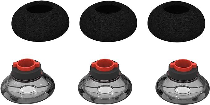 3x earplugs eartips for Plantronics Voyager 5200 5220 5210 silicone foam