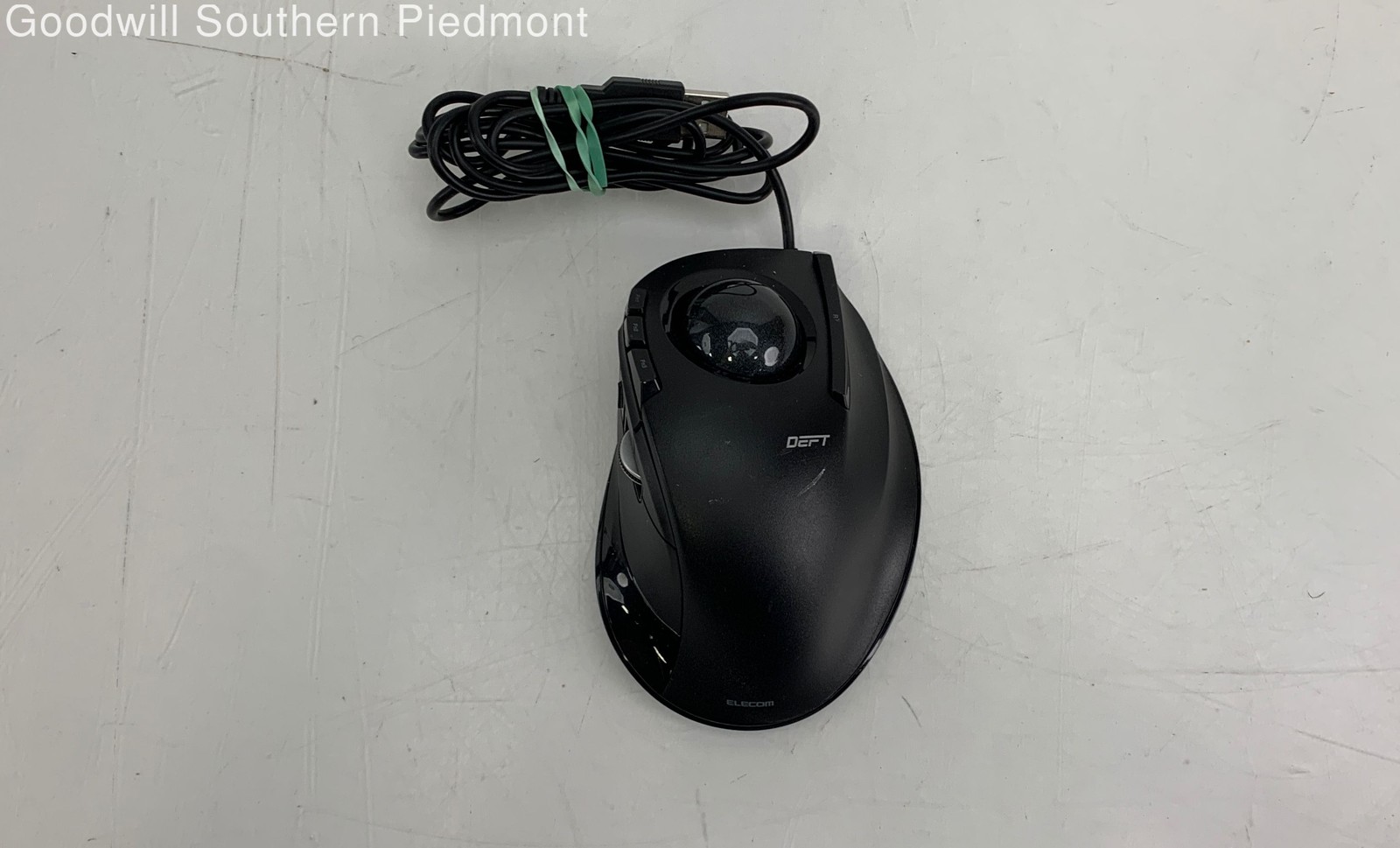 ELECOM DEFT M-DT2URBK Wired Finger-Operated Trackball - Tested