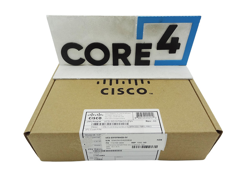 CISCO UCS-SD19TBKSS-EV 1.9TB SATA ENTERPRISE VALUE 6G 2.5in SSD *NOB*