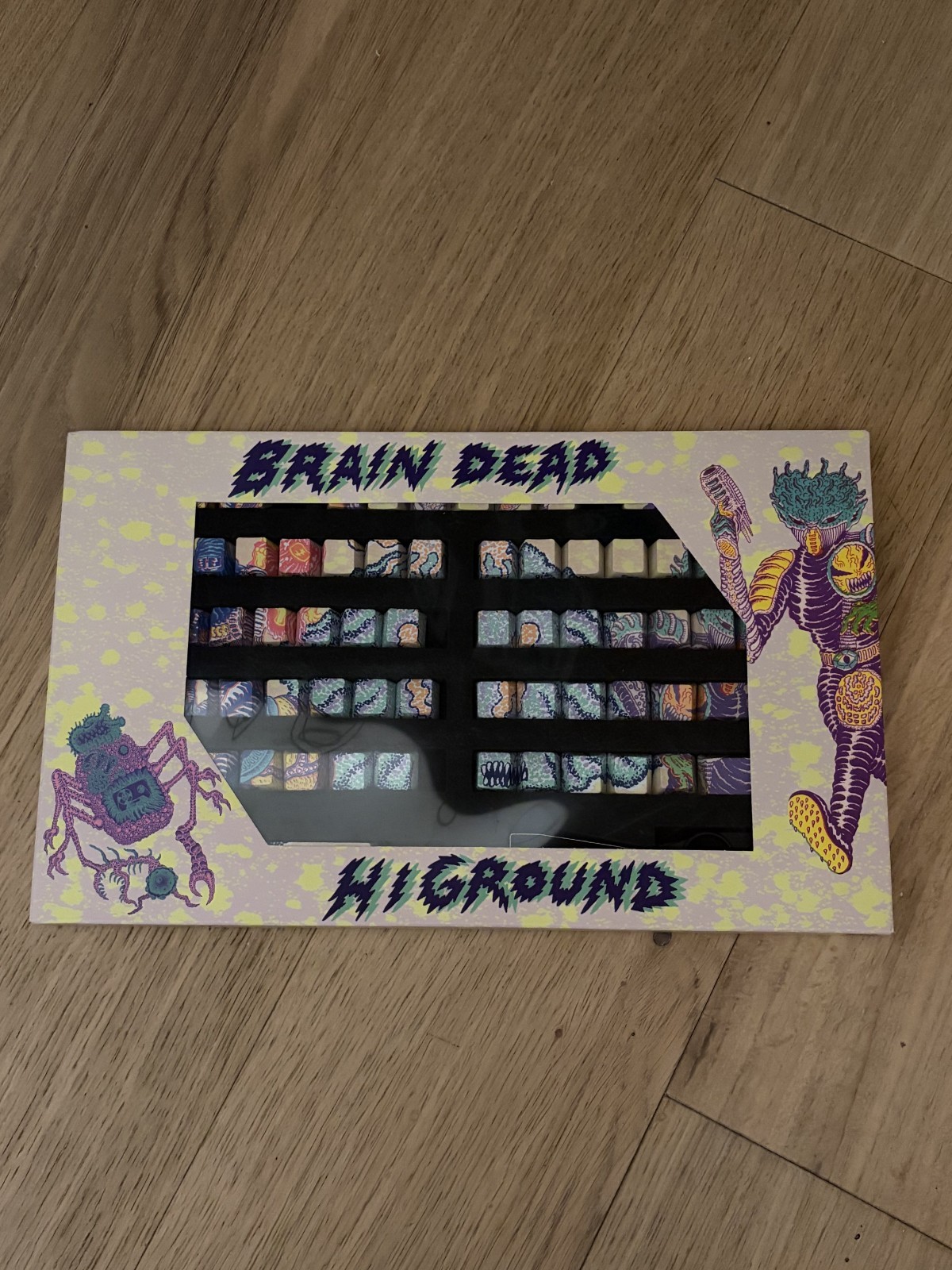 Higround x Brain Dead Studios Keycaps - NEW WITH SEALED BOX