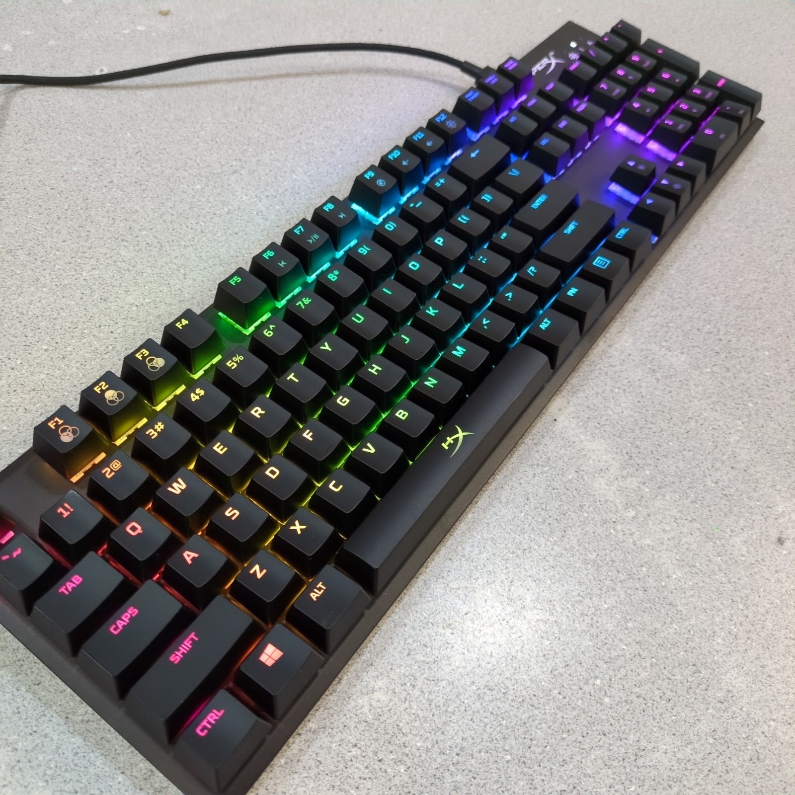 HyperX Alloy FPS RGB Mechanical Gaming Keyboard Speed MINT CONDITION