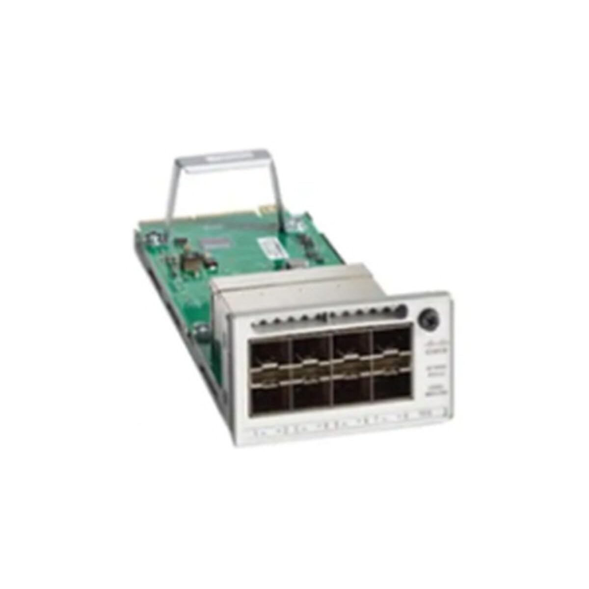 Cisco Catalyst 9300 SFP Module, 8-Port 25GBase-X Optical Fiber Network, Red,