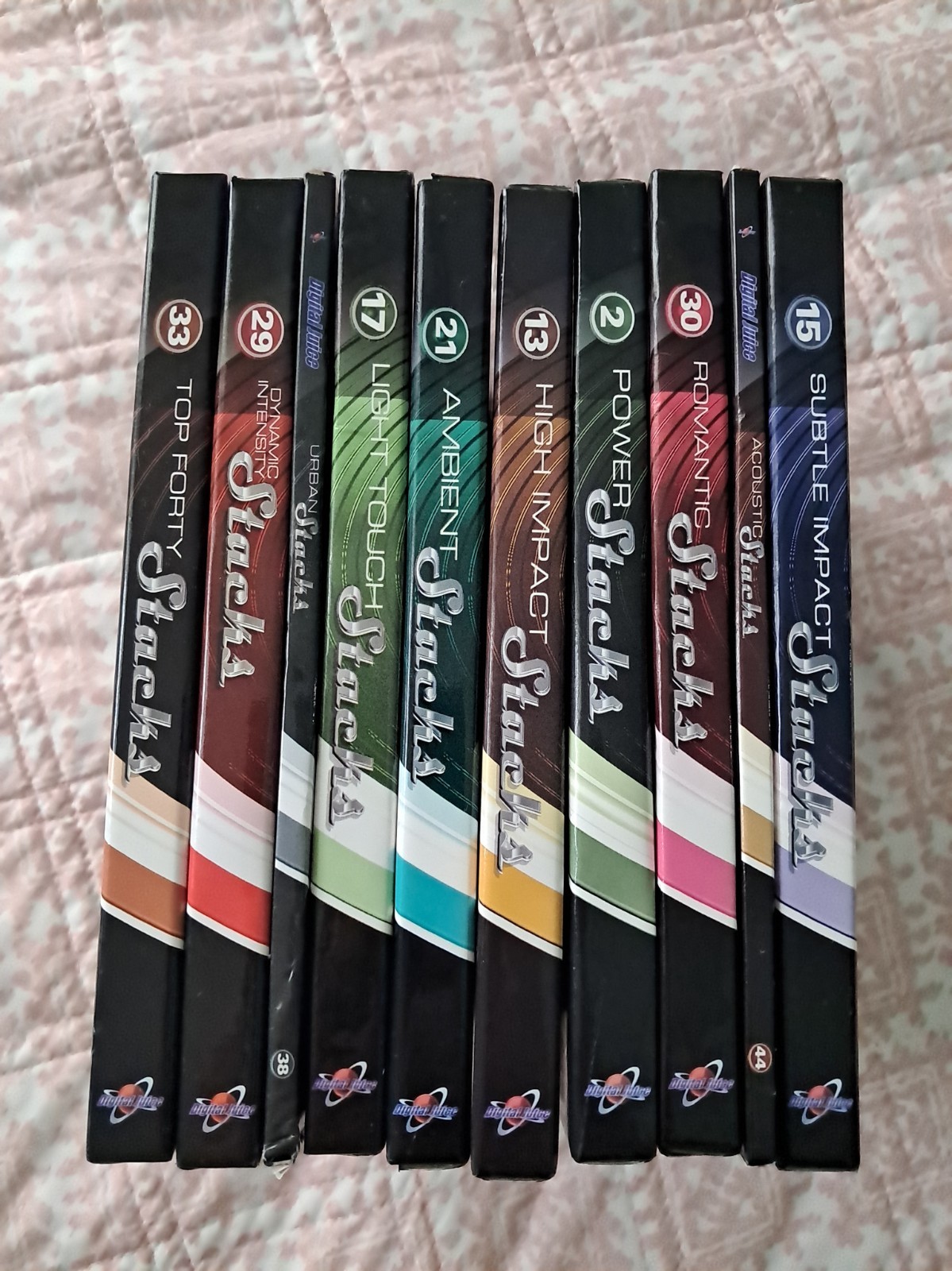 Lot Of 10 Digital Juice Stacks StackTraxx Layered Digital Music CD DVD-ROM