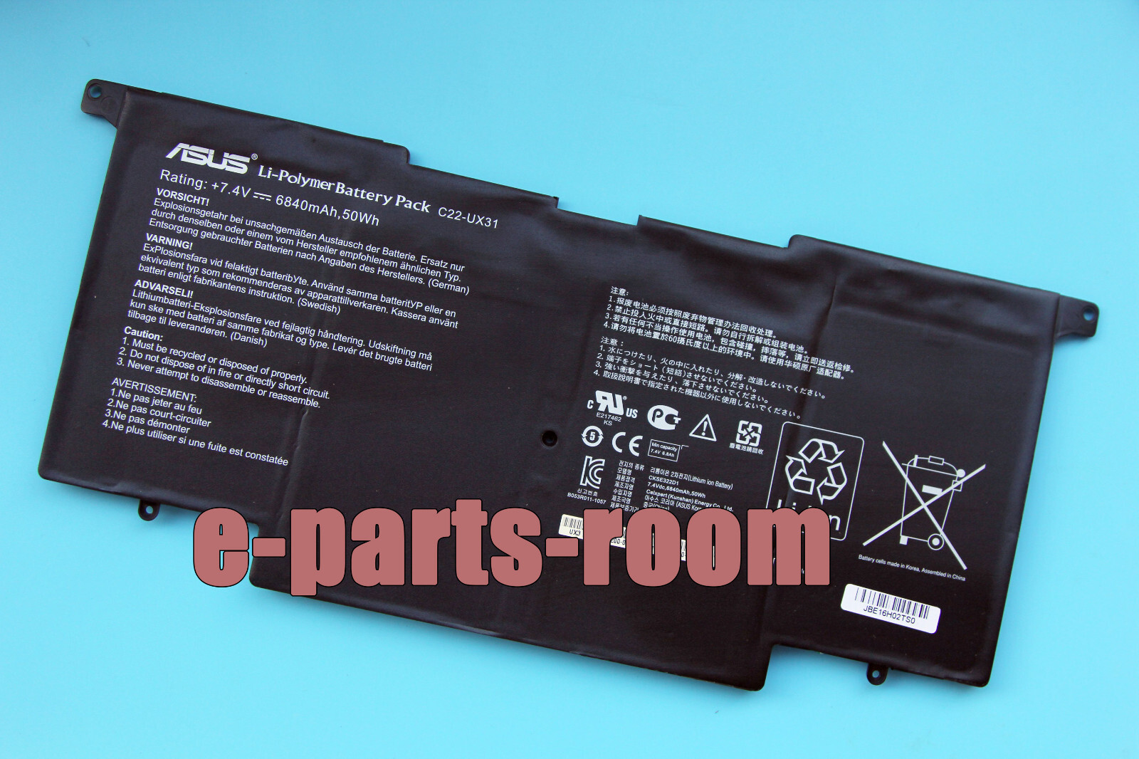 New Genuine C22-UX31 Battery For ASUS ZenBook UX31 UX31A UX31E Ultrabook