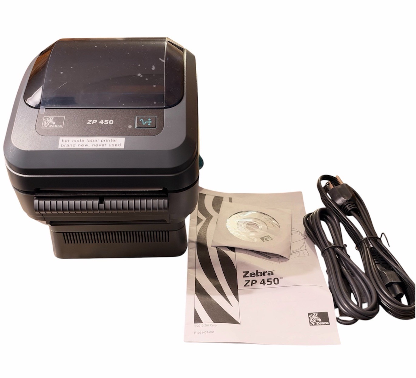 Zebra ZP450 Direct Thermal Label Printer New Open Box