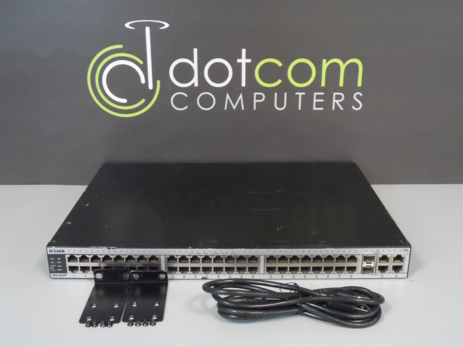 D-Link 48-Ports External Switch Managed DES-3252P BES3252PA A1 Rack Ears