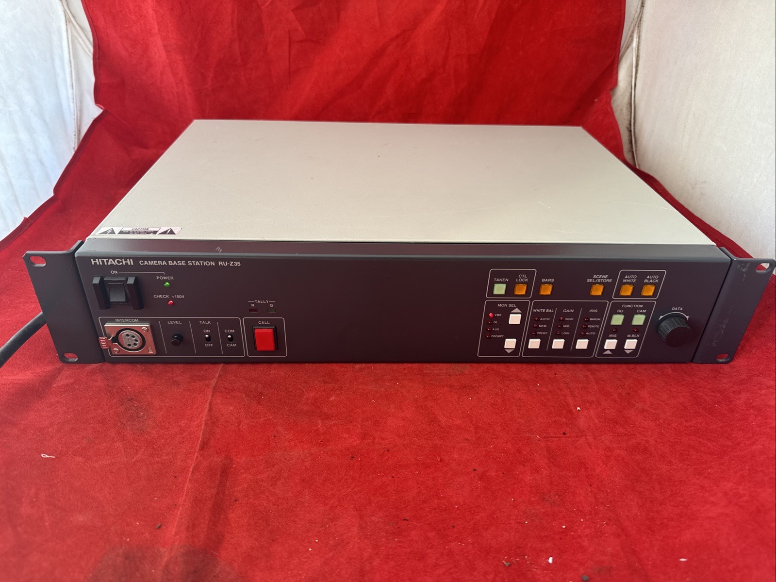 Hitachi RU-Z3U Remote Operation Unit Camera Base Station Untested Turns On