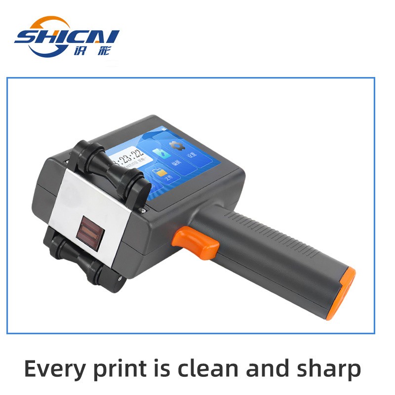 12.7mm Handheld Inkjet Printer for Printing QR Code and Date Code and Lot Number