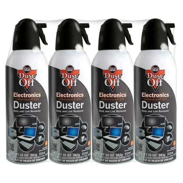 Falcon Dust-Off Compressed Gas Duster (10oz., 4 Pack).