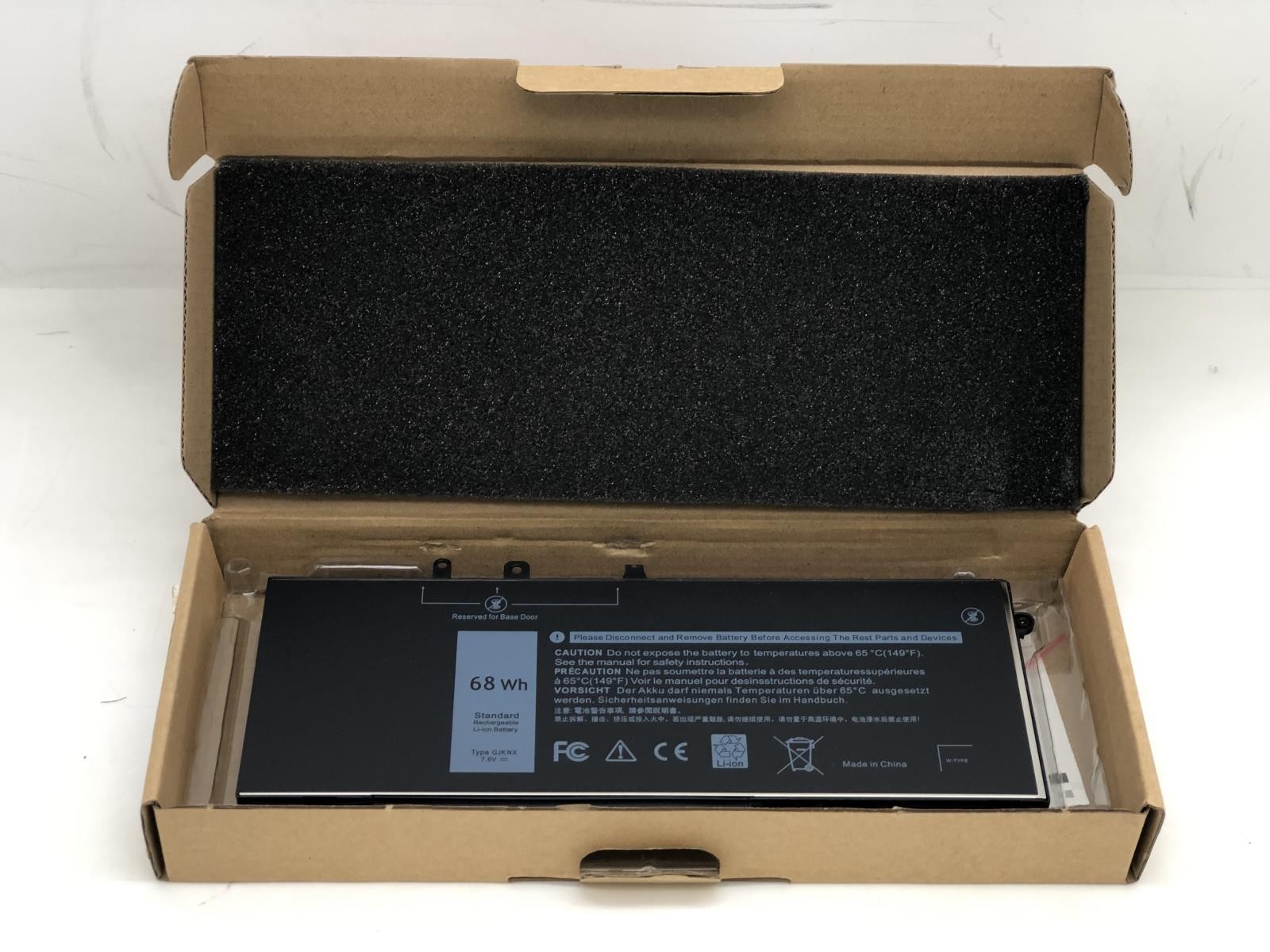 Dell GJKNX 68Wh 7.6V Li-Ion Standard Laptop Battery For Dell Latitude READ