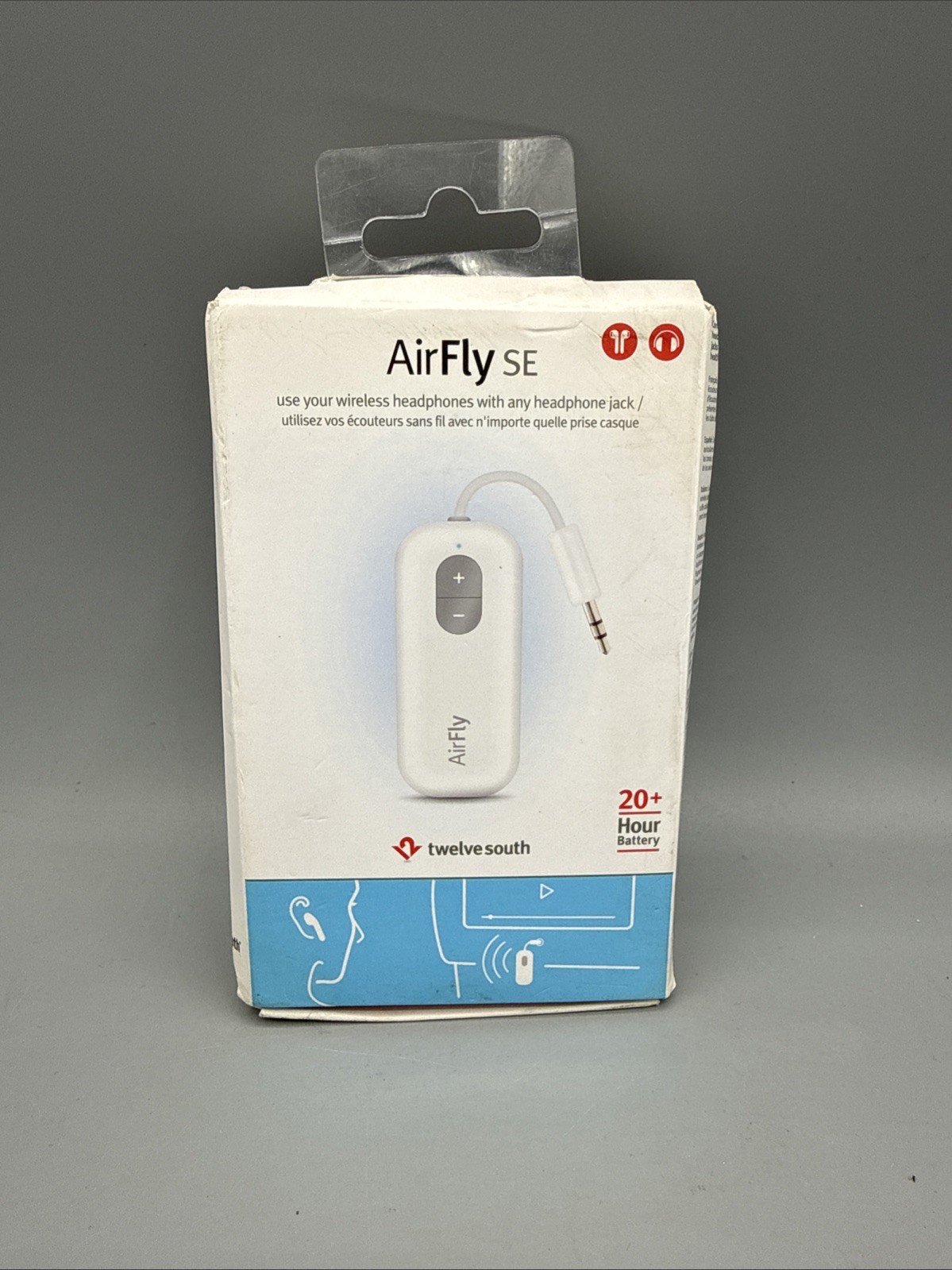 Twelve South AirFly SE, Bluetooth Audio Transmitter Adapter New