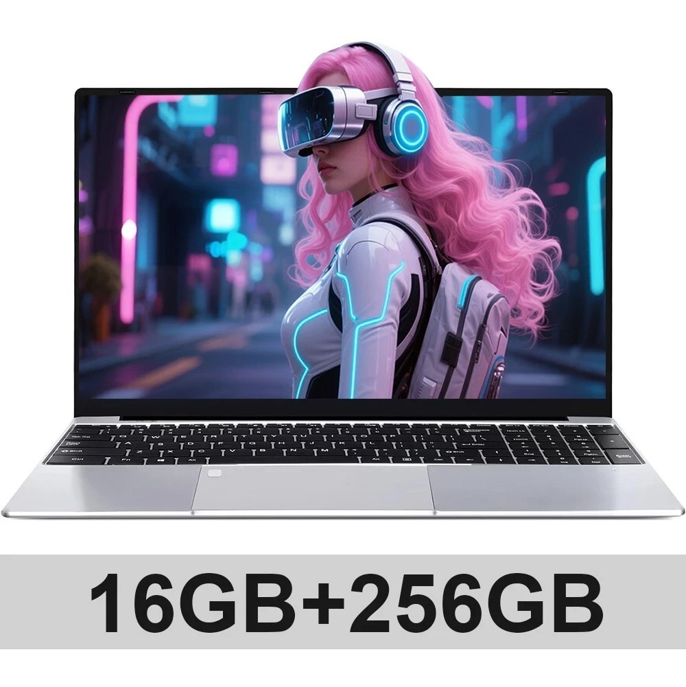 15.6 inch Intel Notebook PC Ultra Slim Laptop Intel Core I3 6100U 16GB RAM 1TB 