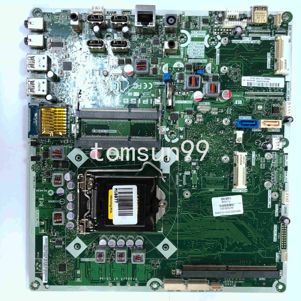 For HP Touchsmart AIO 420-1040la Omni 220 720 Motherboard 647046-001 IPISB-NK