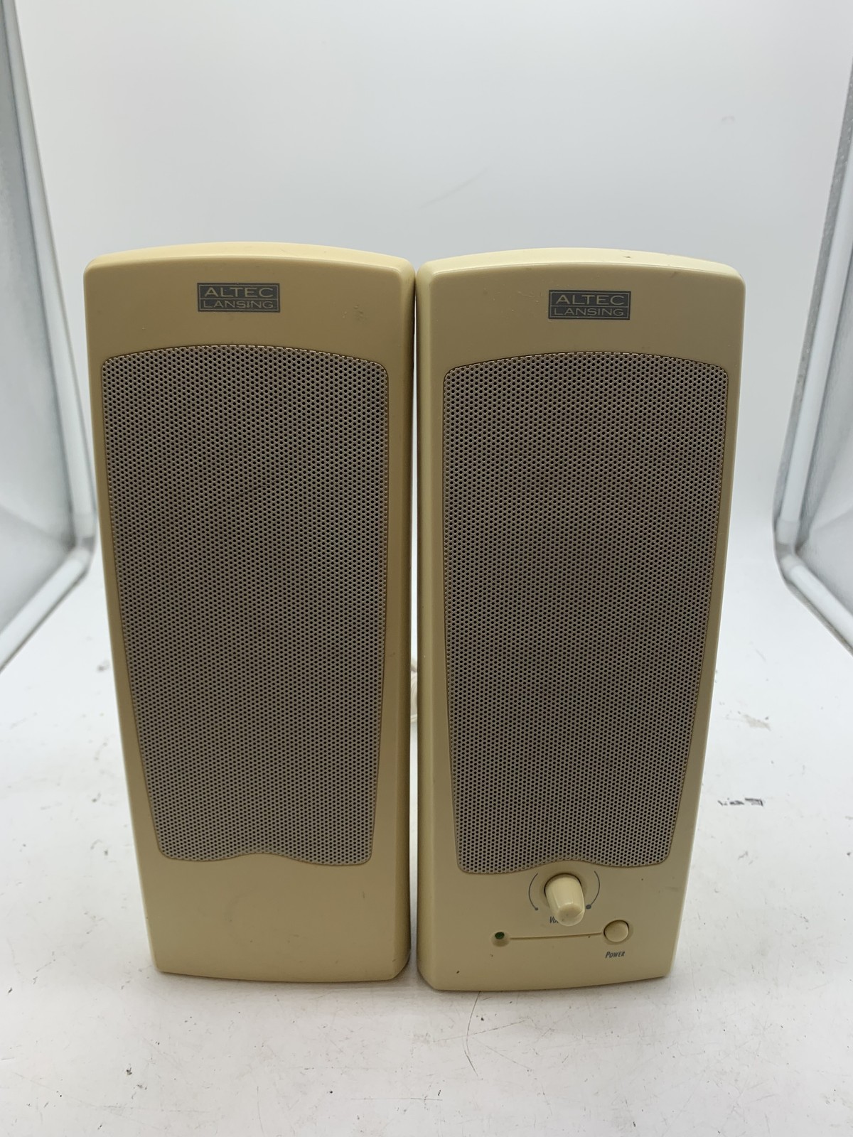 Altec Lansing ACS21W Multimedia Desktop Computer Speaker System ~ FREE S/H