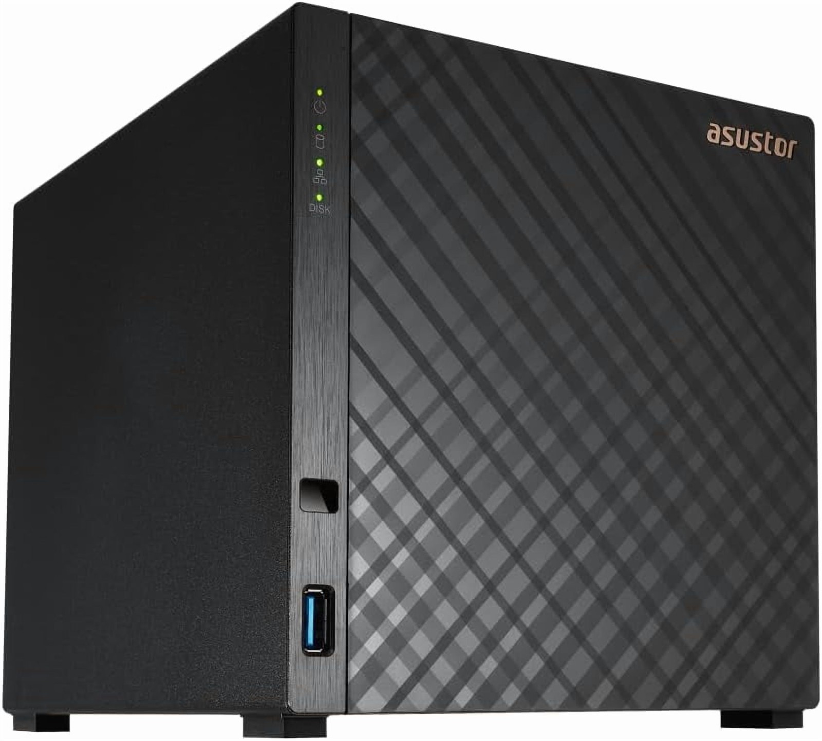 Asustor AS1204T Drivestor 4 Gen 2,4 Bay NAS, Quad-Core 1.7GHz CPU, 2.5GbE Port,