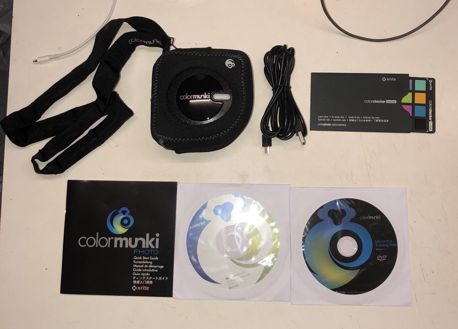 X-Rite ColorMunki Photo (CMUNPH) Monitor, Camera & Printing Calibration System