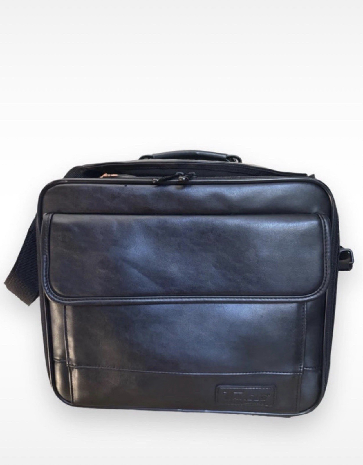 Targus Large Computer Bag Carrying Case Briefcase Laptop Notebook Leather 