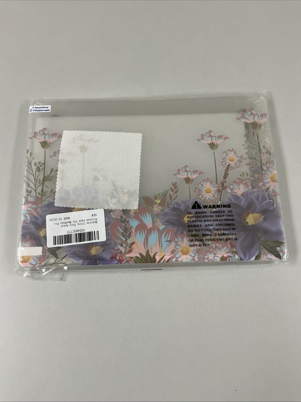 Mektron Ultra Thin Armor Printed Case For MacBook Pro T8