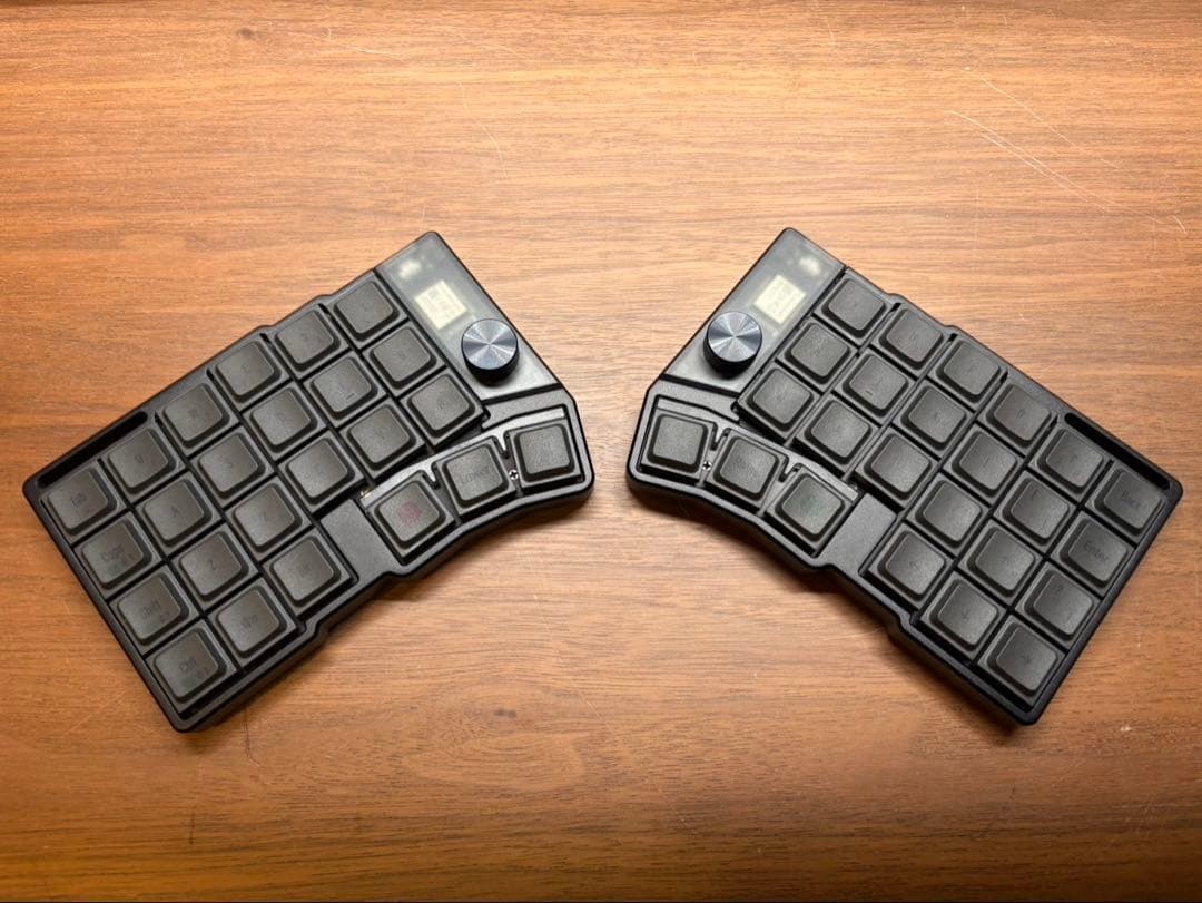 Jezail Funder Cornix LP Wireless Split Keyboard New Black 40% Unused
