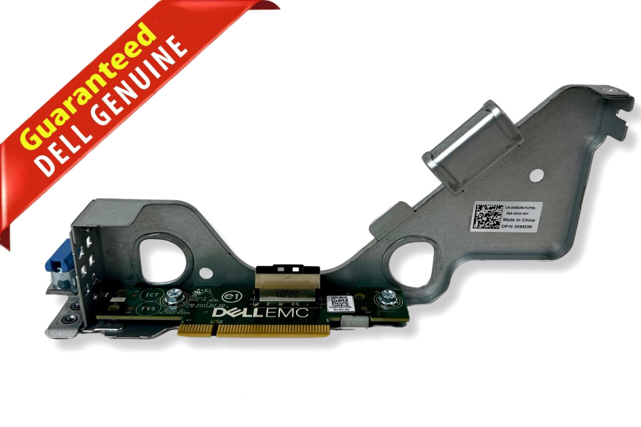 Genuine Dell EMC PowerEdge Server R440 10 BAY 4 X U.2 NVME Riser 588DM 5VKVR