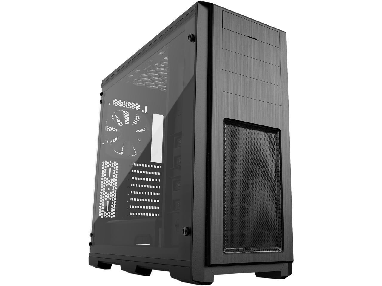 Phanteks Enthoo Pro TG RGB ATX Full Tower Computer PC Case - Black Tempered G...