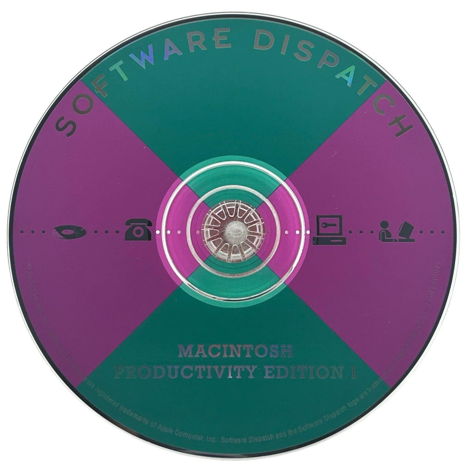 Apple Software Dispatch Macintosh Productivity Edition I CD-ROM Vintage 1993