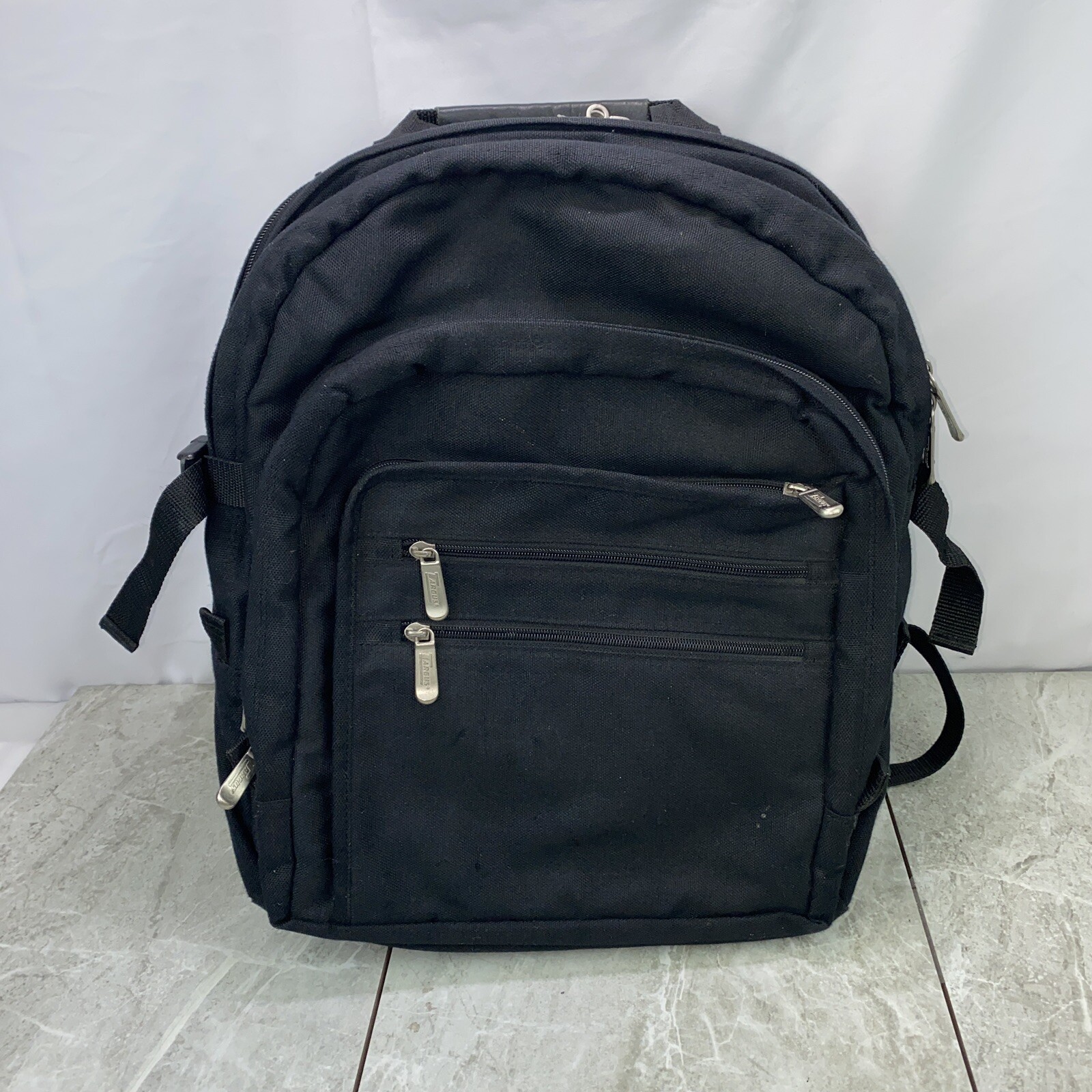 Targus Laptop Bag Backpack Black  Padded  Multi Pocket VINTAGE