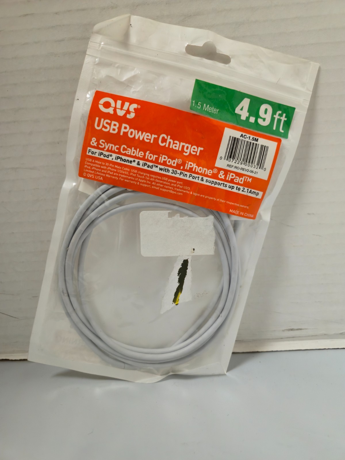 QVS USB Power Charger&Sync Cable