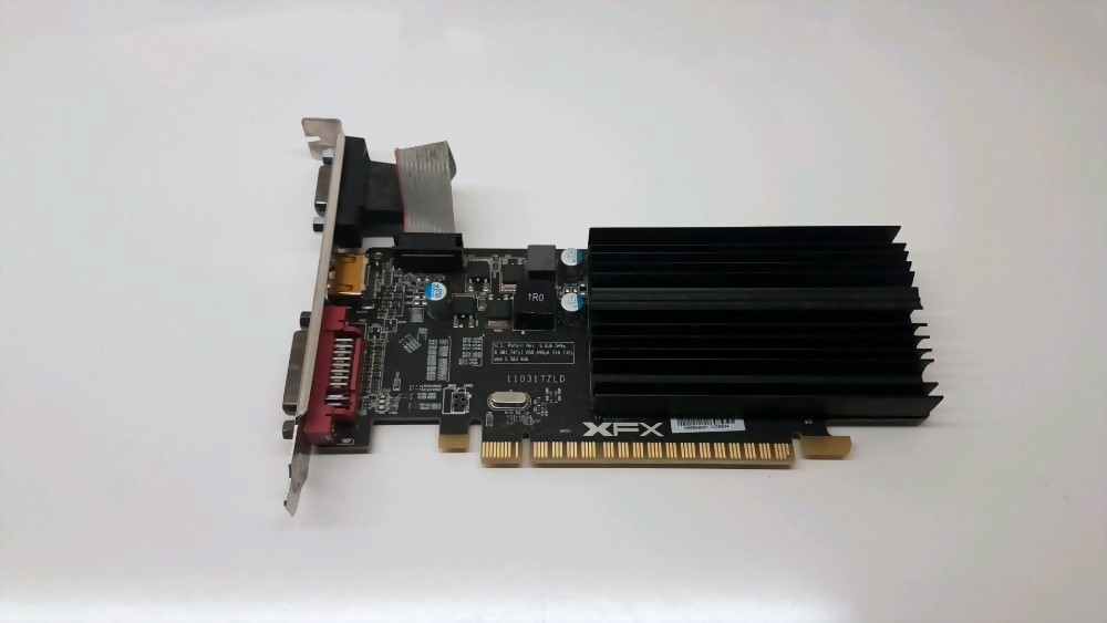 XFX HD 5450 Graphics Card 1GB DDR3 PCIe HDMI DVI VGA for PC Vintage Retro Passive