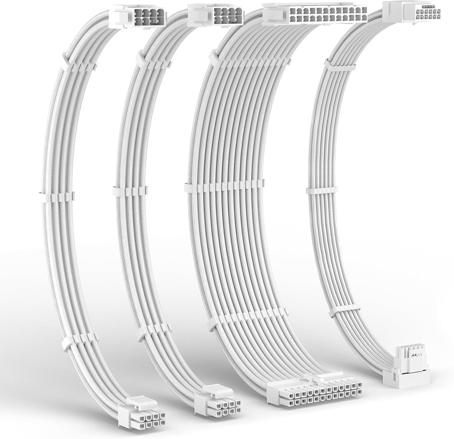 12VHPWR PSU Cable Extension Kit, 16AWG PCI-E 5.0 Power Supply PC Cable Extension