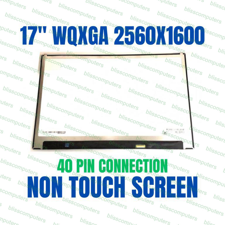 Laptop 2K LCD Display Screen LG 17Z90N LP170WQ1 SPE1 LP170WQ1(SP)(E1) 40 Pin