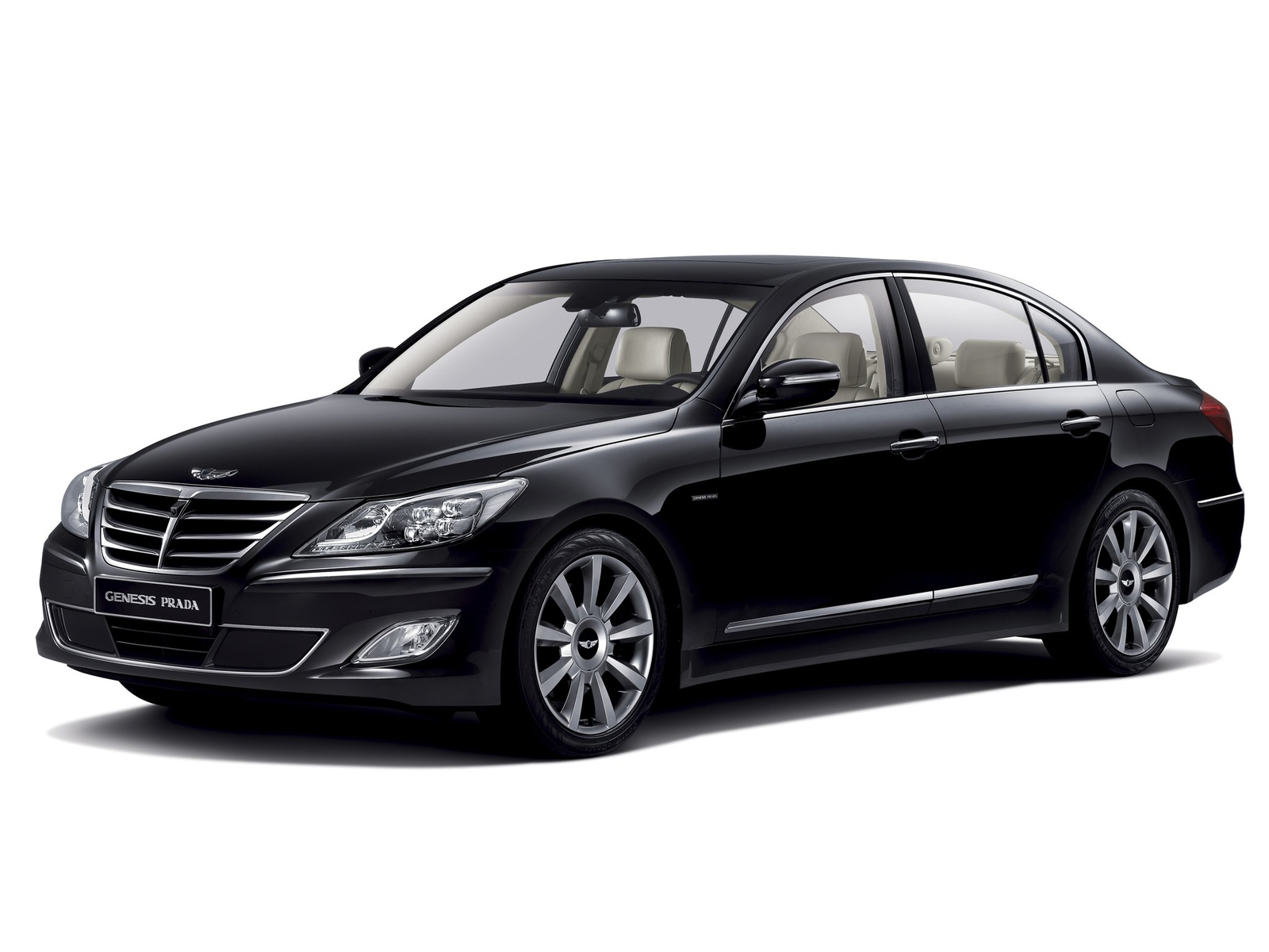 Cars hyundai genesis prada Desk Mat Stitched