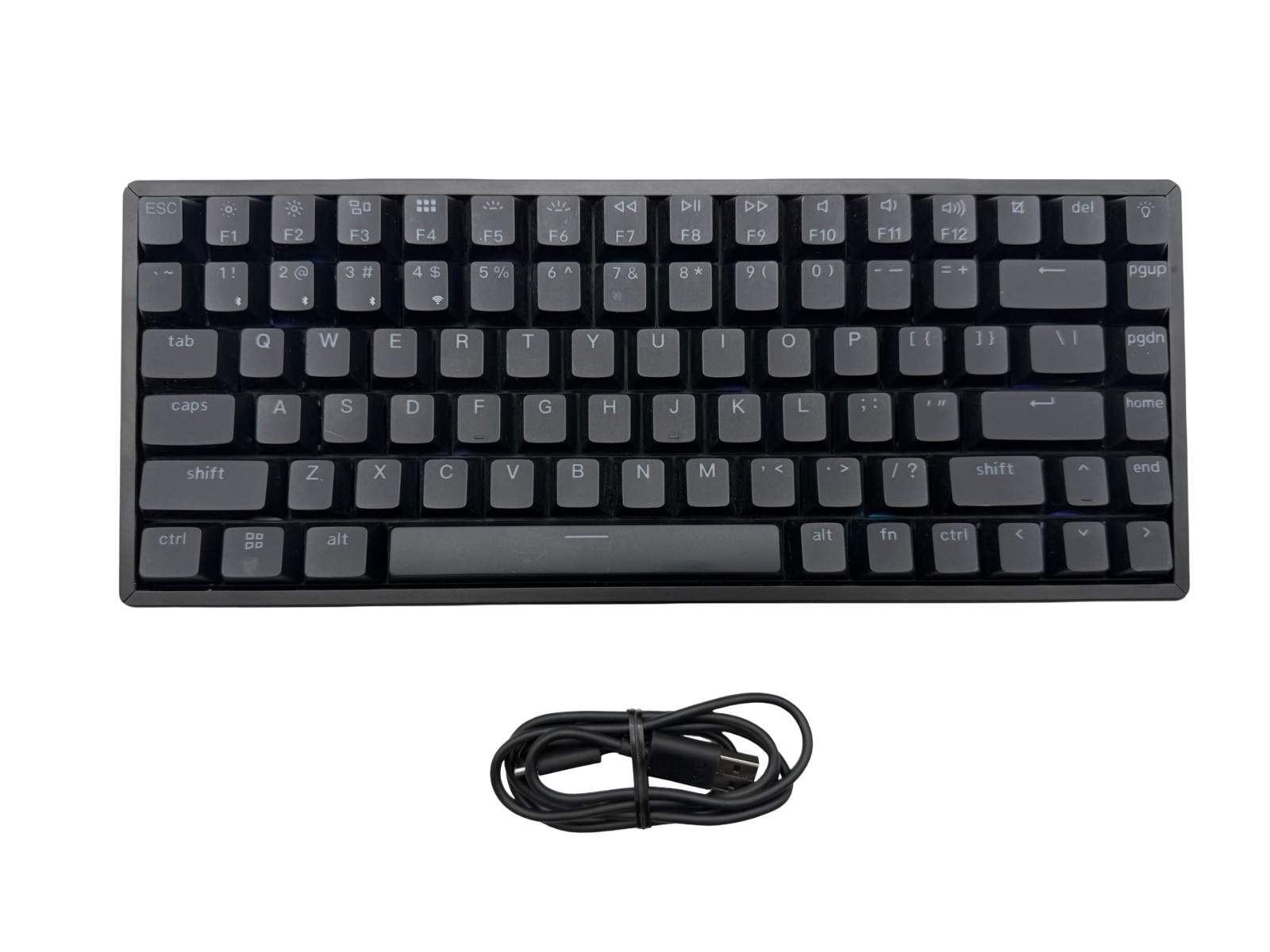 Keychron K2 HE 75% Wireless RGB Mechanical Keyboard Magnetic Switch Black *READ*