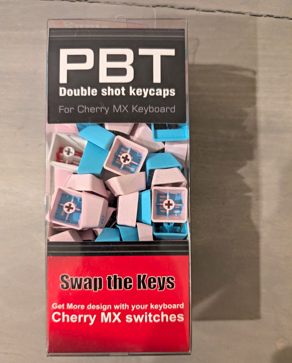 PBT Double Shot Keycaps For Cherry MX Keyboard